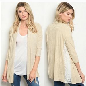 Beige cardigan